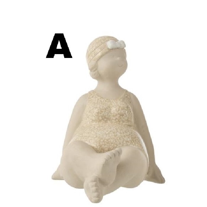 home-decor/decorative-ornaments/woman-bathing-suit-sitting-ceramic-beige-assortment-of-2