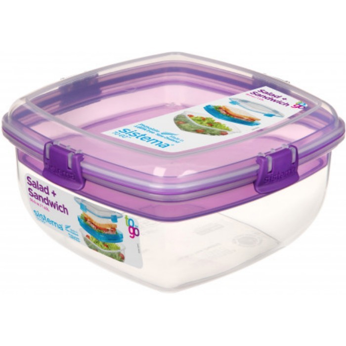 kitchenware/picnicware/sistema-to-go-salad-sandwich-163ltr
