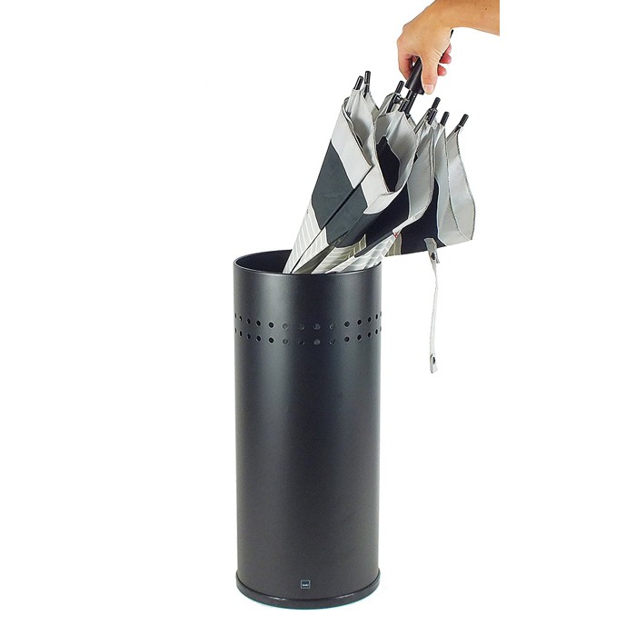 household-goods/coat-umbrella-racks/kela-matt-black-umbrella-stand-21x50cm