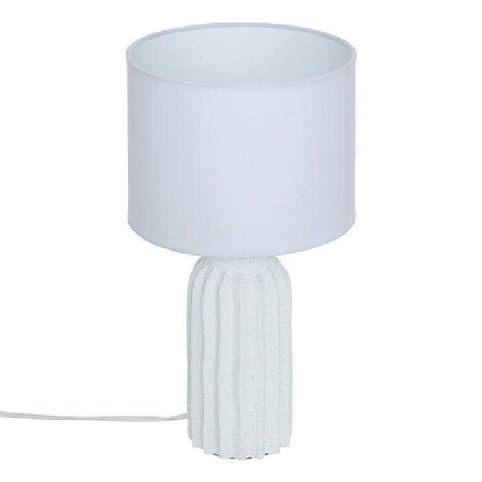 lighting/table-lamps/atmosphera-fernan-white-cylindrical-lamp-h36cm