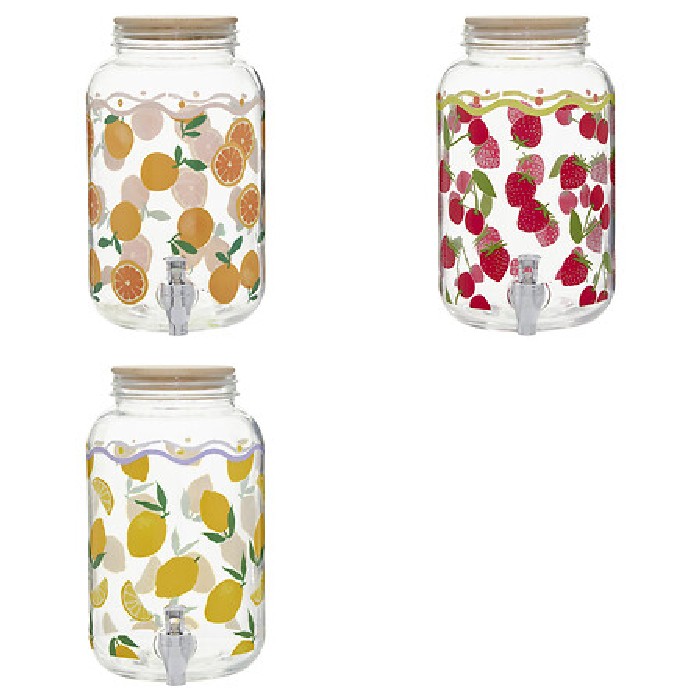 tableware/carafes-jugs-bottles/sg-secret-de-gourmet-dispenser-fruity-3l-3-assorted