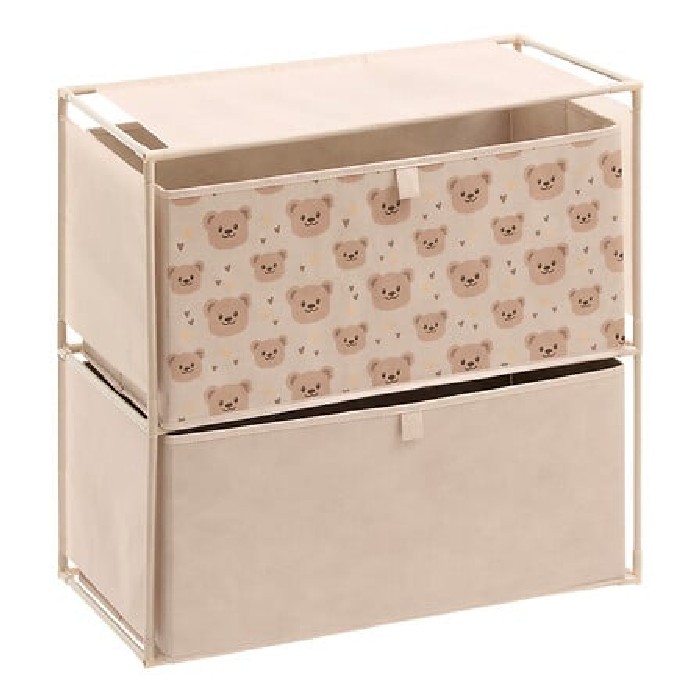 kids-and-stationery/kids-storage-organisation/atmosphera-orso-2-drawer-chest-beige-60cm
