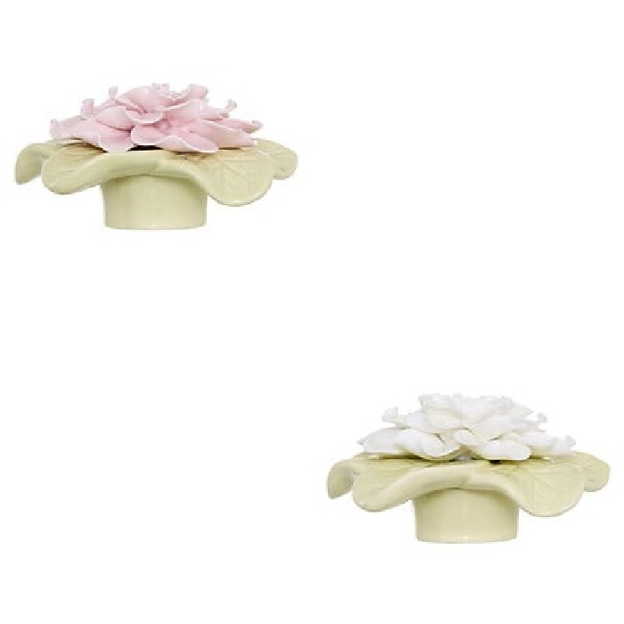 home-decor/decorative-ornaments/atmosphera-decor-flower-ceramic-fluted-h7cm-2-assorted