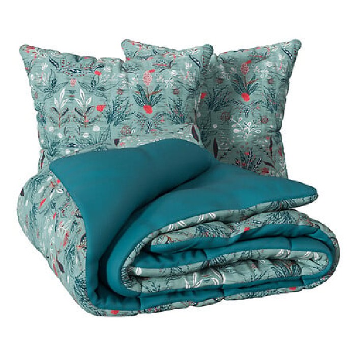 home-textiles/duvet-covers-sets/atmosphera-bedset-seersucker-vegetable-240cm-x-220cm