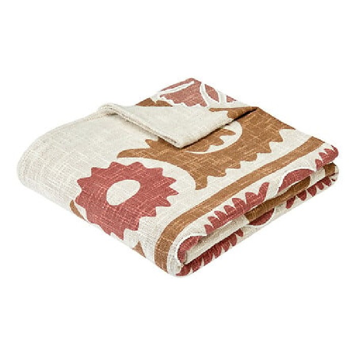 home-textiles/bedspreads-duvets-quilts/atmosphera-sien-cotton-slub-bedspread-240cm-x-260cm