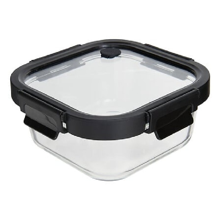 kitchenware/food-storage/5five-glass-square-food-storage-box-clipeatplus-750ml