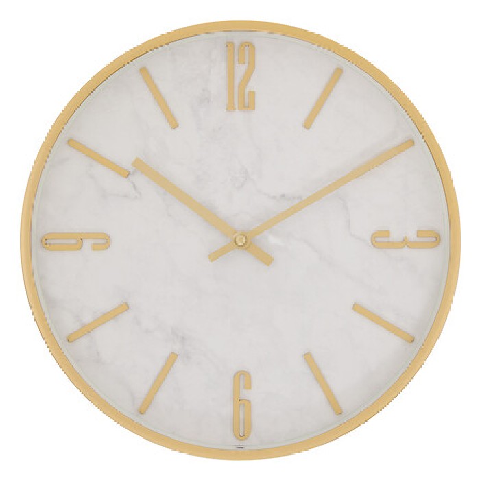 home-decor/clocks/atmosphera-plastic-clock-marble-nathalie-diameter-29cm