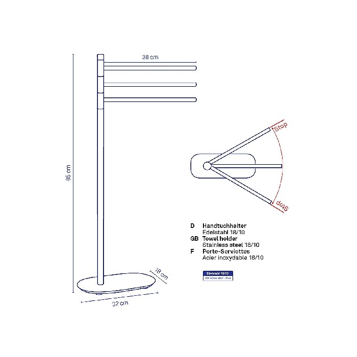 bathrooms/towel-rails-hooks/kela-lucido-towel-holder