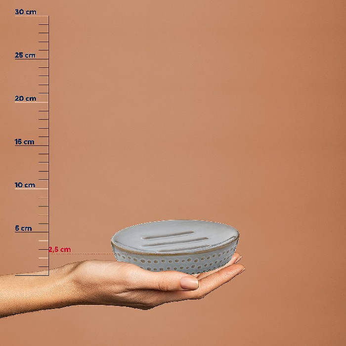 bathrooms/sink-accessories/kela-soap-dish-dots-greybrown