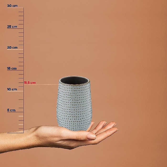 bathrooms/sink-accessories/kela-tumbler-dots-greybrown