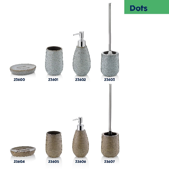 bathrooms/sink-accessories/kela-tumbler-dots-greybrown
