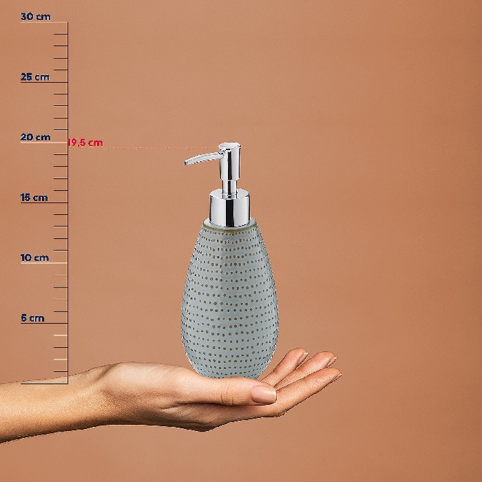 bathrooms/sink-accessories/kela-soap-dispenser-dots-greybrown