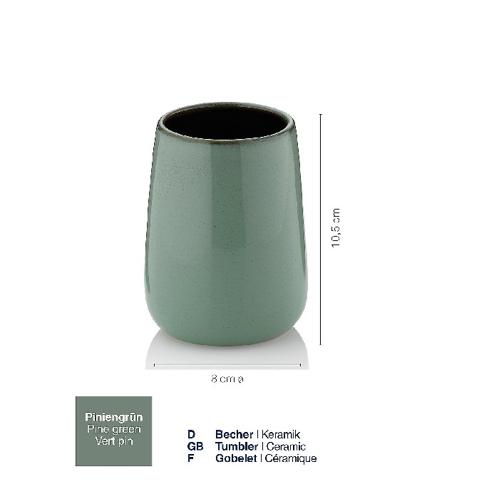 bathrooms/sink-accessories/kela-tumbler-liana-pine-green
