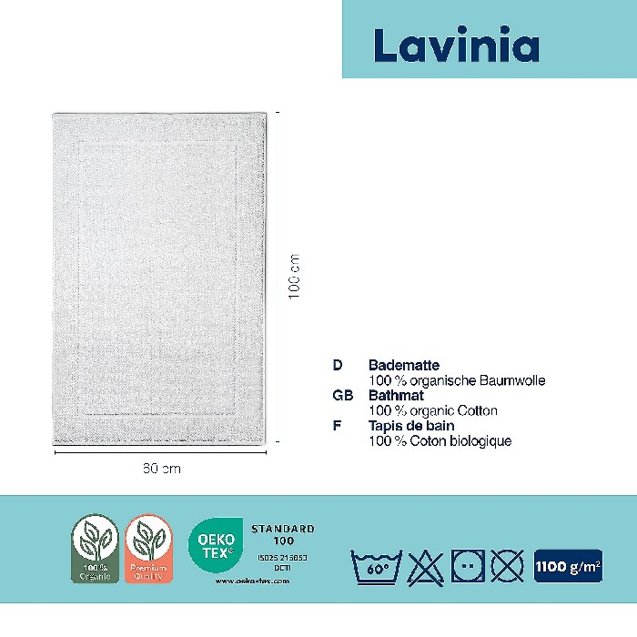 home-textiles/bathroom-carpets/kela-bathmat-lavinia-white-23914