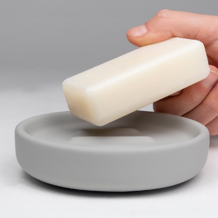 bathrooms/sink-accessories/kela-soap-dish-sana-light-grey