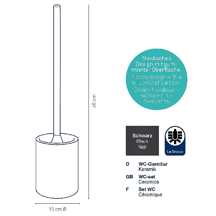 bathrooms/toilet-brushes/kela-wc-set-sana-black