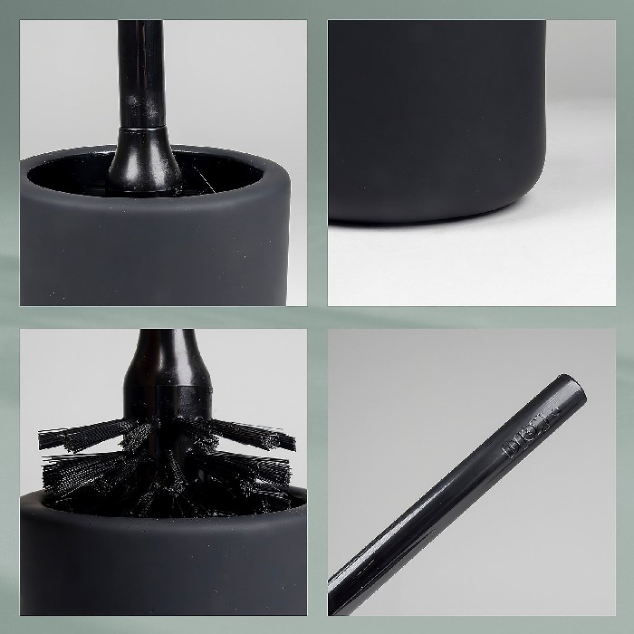 bathrooms/toilet-brushes/kela-wc-set-sana-black