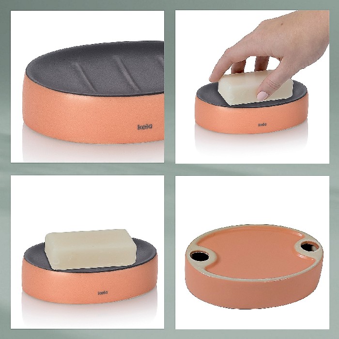 bathrooms/sink-accessories/kela-soap-dish-matsi-peach-pink-24085