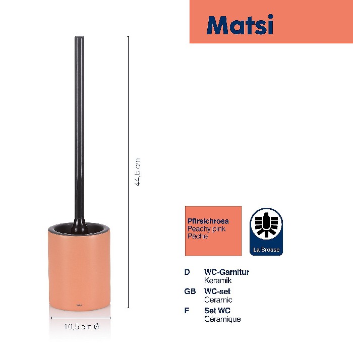 bathrooms/toilet-brushes/kela-wc-set-matsi-peach-pink-24088