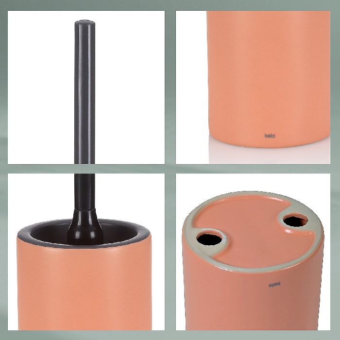 bathrooms/toilet-brushes/kela-wc-set-matsi-peach-pink-24088