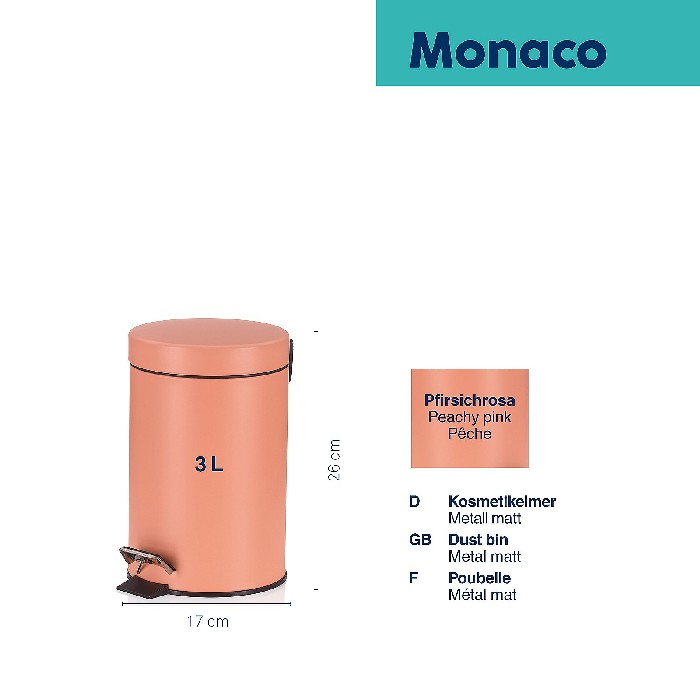 household-goods/bins-liners/kela-dust-bin-monaco-peachy-pink-24312