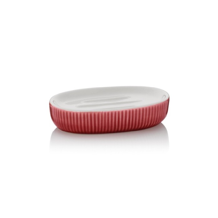 bathrooms/sink-accessories/kela-soap-dish-ava-raspberry-red