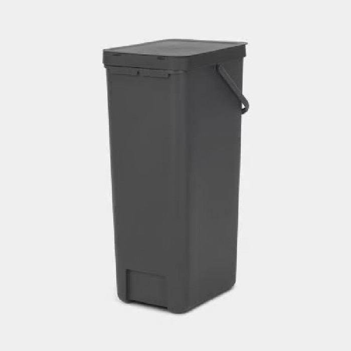 household-goods/bins-liners/brabantia-sort-go-recycle-bin-40-litre-dark-grey