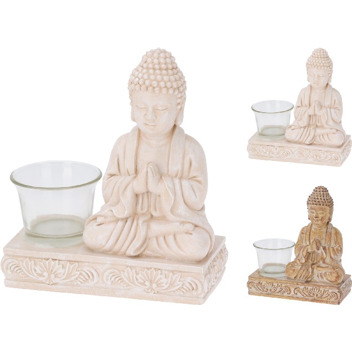 home-decor/decorative-ornaments/buddha-on-base-with-tealight-holder-2-assorted