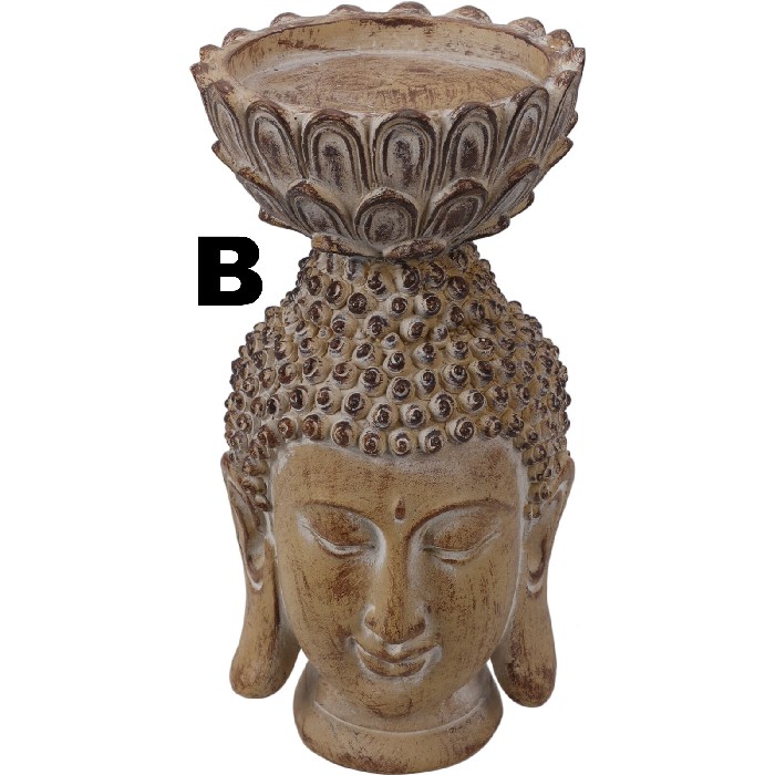 home-decor/decorative-ornaments/buddha-head-with-tealight-holder-2-assorted-252731980