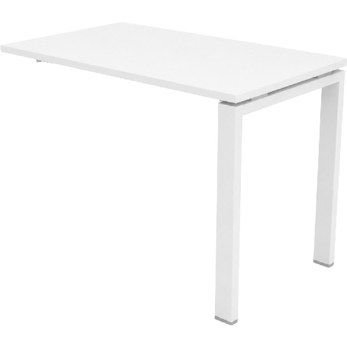 office/office-desks/bridge-desk-return-white-with-dual-white-metal-legs-25mm-thick-top