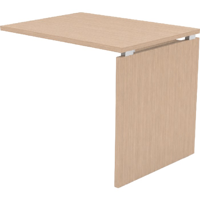 office/office-desks/panel-desk-right-return-light-oak-80cm-x-60cm-25mm-thick-top-with-spacer-25pa-1236dxrcrc
