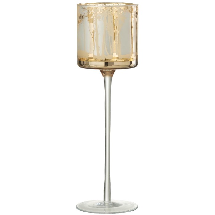 home-decor/candle-holders-lanterns/tealight-holder-on-foot-trees-glass-gold-large