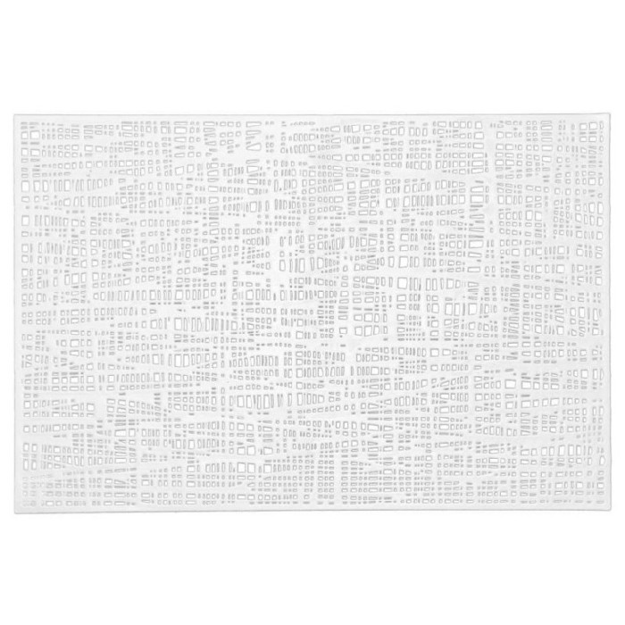 tableware/placemats-coasters-trivets/placemat-scribble-plastic-white