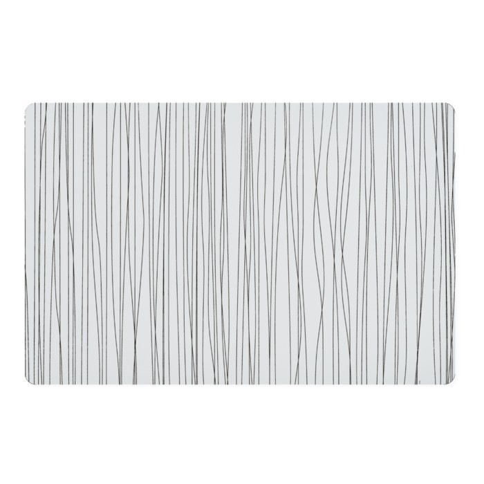 tableware/placemats-coasters-trivets/zeller-placemat-metallic-plastic-white