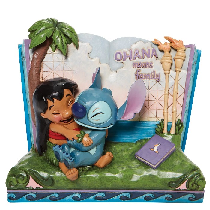 home-decor/decorative-ornaments/disney-traditions-ohana-means-family-storybook-figurine