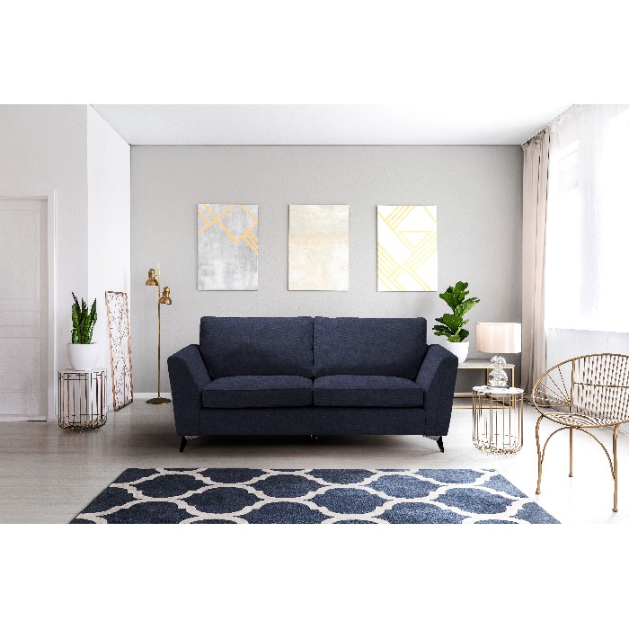 sofas/fabric-sofas/bonita-3-seater-sofa-upholstered-in-scala-79nw-blue-fabric-and-black-chrome-legs