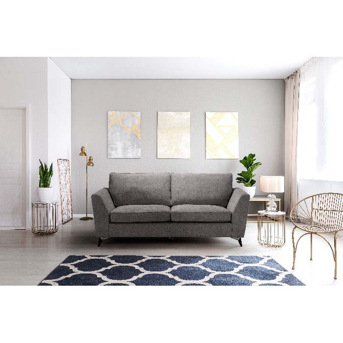 sofas/fabric-sofas/bonita-3-seater-sofa-upholstered-in-scala-92nw-grey-fabric-and-black-chrome-legs