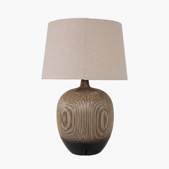 lighting/table-lamps/pacific-greta-brown-and-black-textured-ceramic-table-lamp