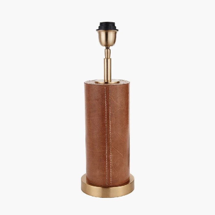 lighting/table-lamps/pacific-laurence-tan-leather-and-brass-cylindrical-table-lamp-base