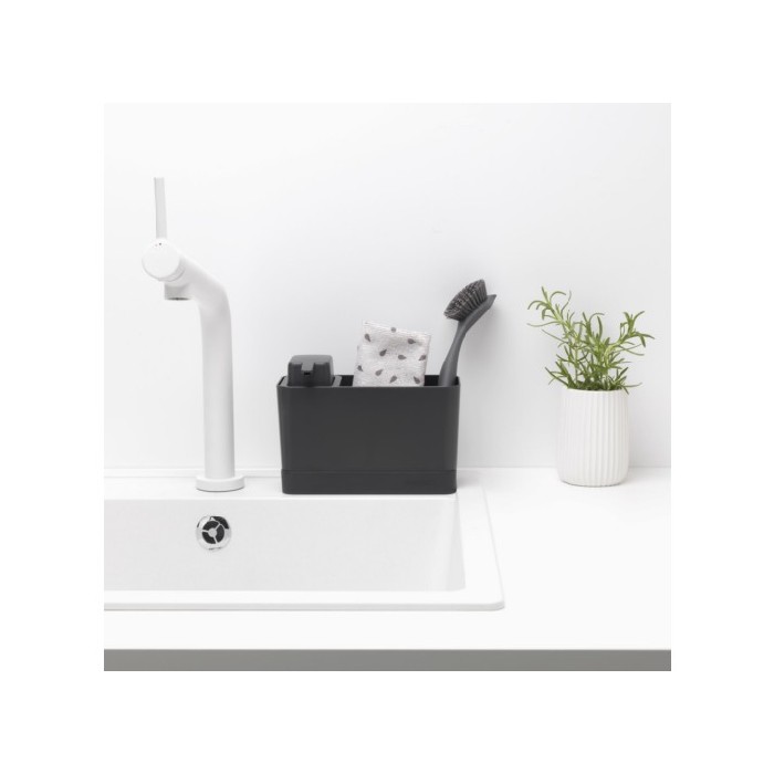 kitchenware/miscellaneous-kitchenware/brabantia-nkside-sink-organiser-set-dark-grey