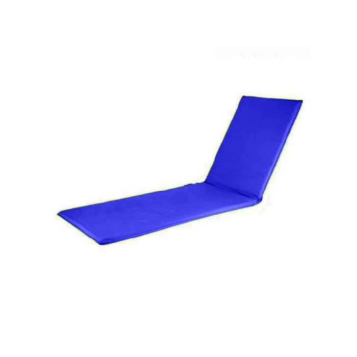 outdoor/swings-sun-loungers-relaxers/sunbed-cushion-poly-cotton-4cm-padding-blue