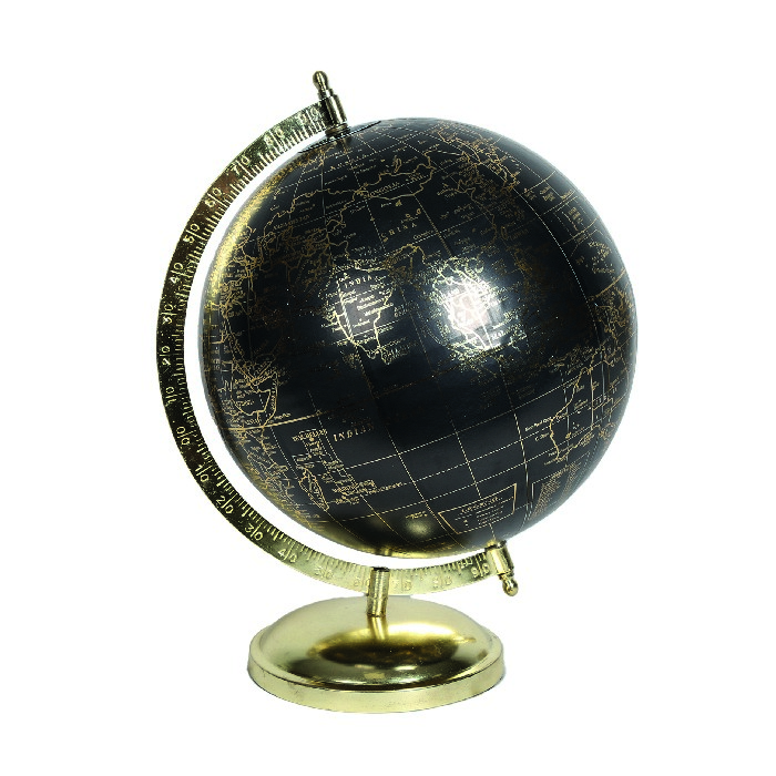 home-decor/decorative-ornaments/globe-on-gold-stand-31cm-black