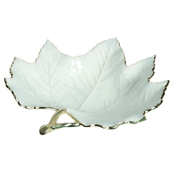 home-decor/decorative-ornaments/enamel-leaf-dish-32cm