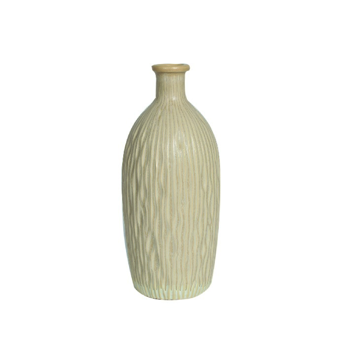 home-decor/vases/cream-etched-texture-ceramic-vase-275cm
