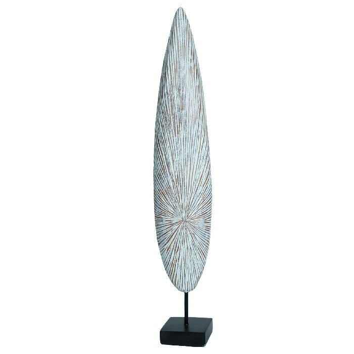 home-decor/decorative-ornaments/tall-decorative-leaf-sculpture-on-stand-705cm