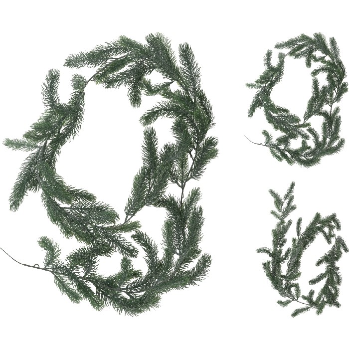 christmas/tinsel-garlands/christmas-garland-–-180cm-82-tips-2-assorted-finishes