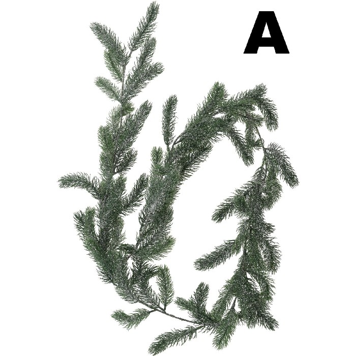 christmas/tinsel-garlands/christmas-garland-–-180cm-82-tips-2-assorted-finishes