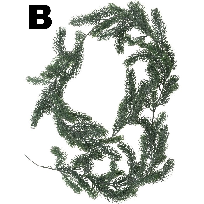 christmas/tinsel-garlands/christmas-garland-–-180cm-82-tips-2-assorted-finishes