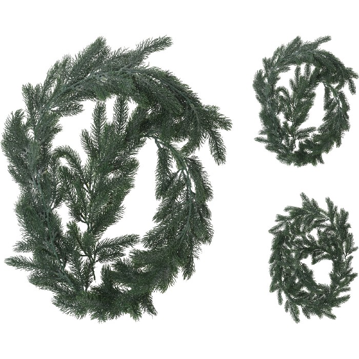 christmas/tinsel-garlands/christmas-garland-–-180cm-168-tips-2-assorted-designs