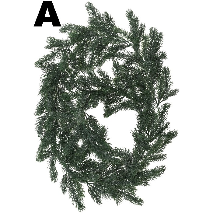 christmas/tinsel-garlands/christmas-garland-–-180cm-168-tips-2-assorted-designs